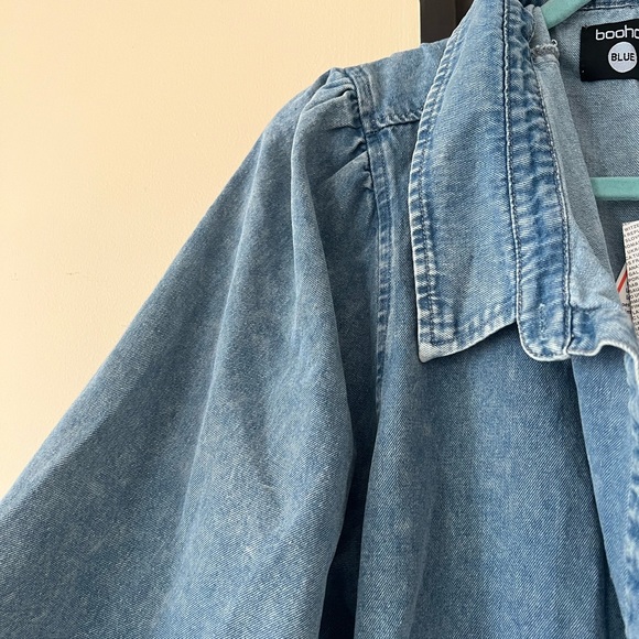 DENIM BUTTON DOWN - Picture 2 of 2